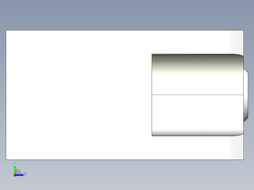 分割定位柱支持座2212-3D多系列多零件图纸模型左视图
