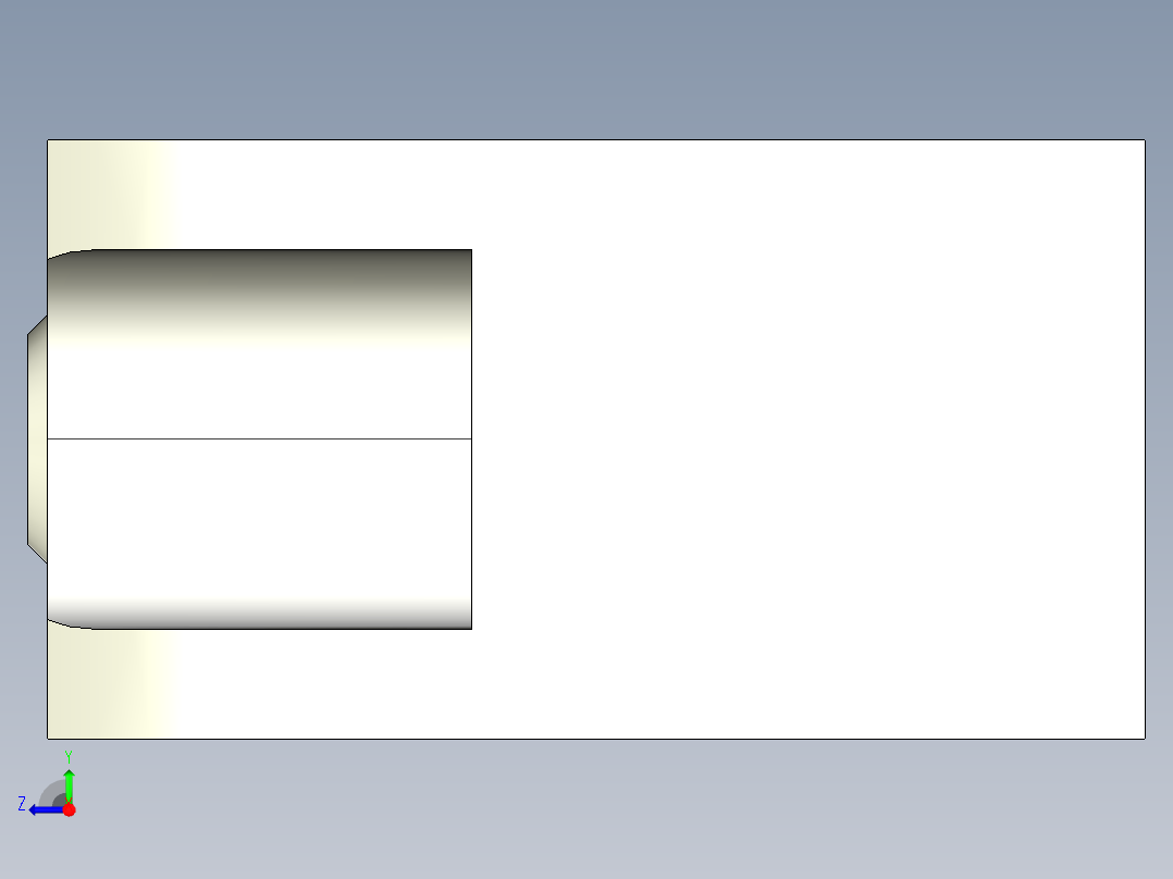 分割定位柱支持座2212-3D多系列多零件图纸模型右视图