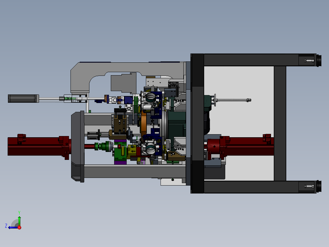 衬套压装及自动上料设备sw17右视图