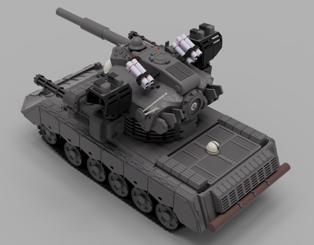 坦克造型模型