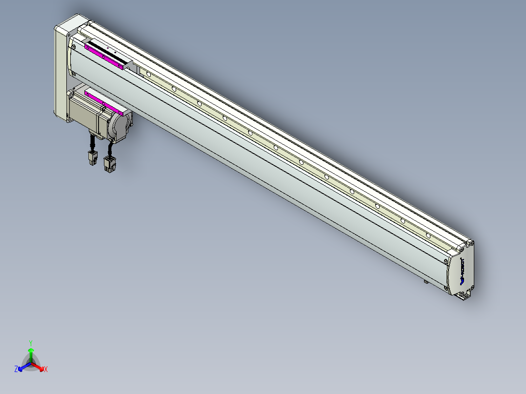 威洛博QF10-Lxx-C-S720-BL-ZP40-C3正等轴测图