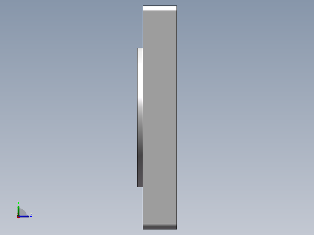 模组KK-86-F4 松下750W电机板.SLDPRT左视图