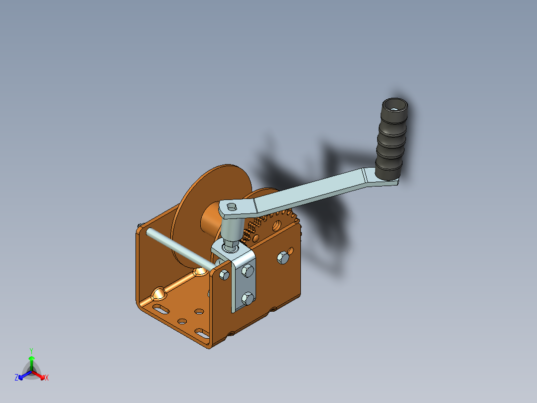 Dutton Lainson WG1500 六角驱动绞盘--stp