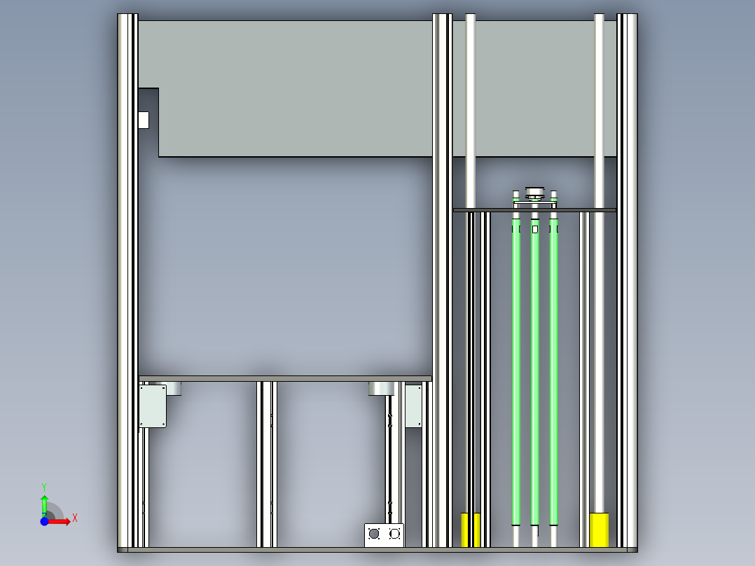 VISION CONVEYOR视觉传送机前视图
