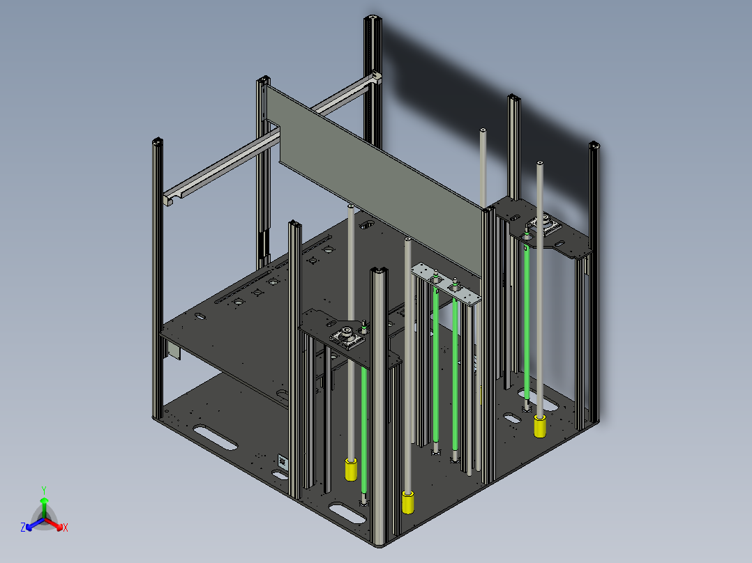 VISION CONVEYOR视觉传送机正等轴测图
