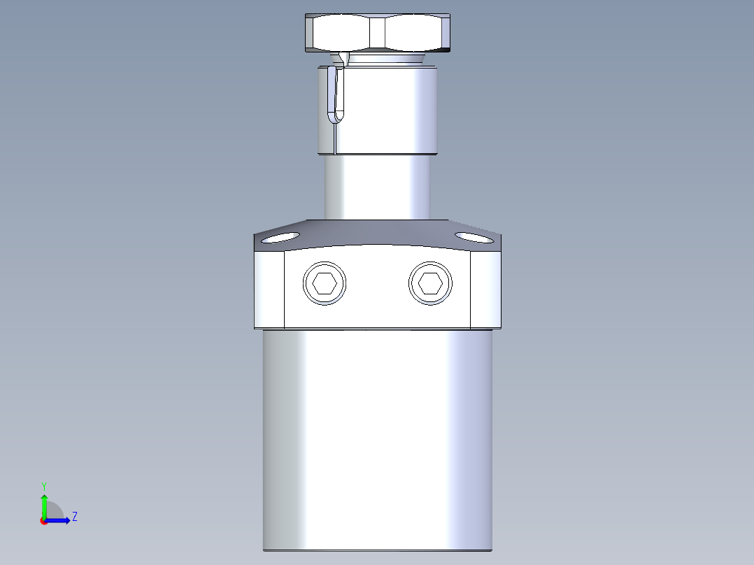 KOSMEKLHA0650-GL-Y45多系列多零件图纸模型左视图