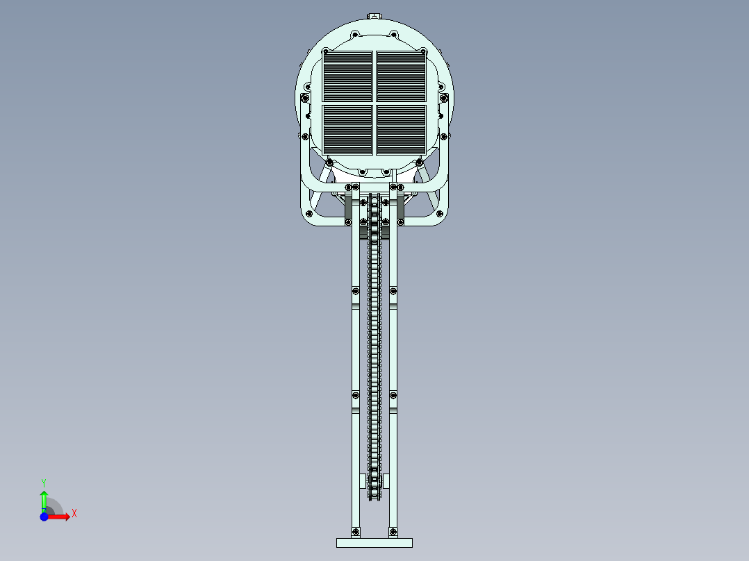 海洋垃圾收集装置（stp+pdf）前视图
