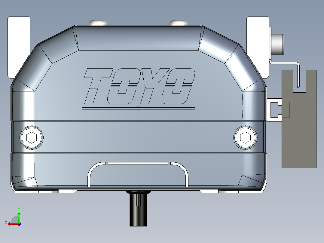Toyo东佑达直线模组-ETH12-500-BC-100W-C4反后视图