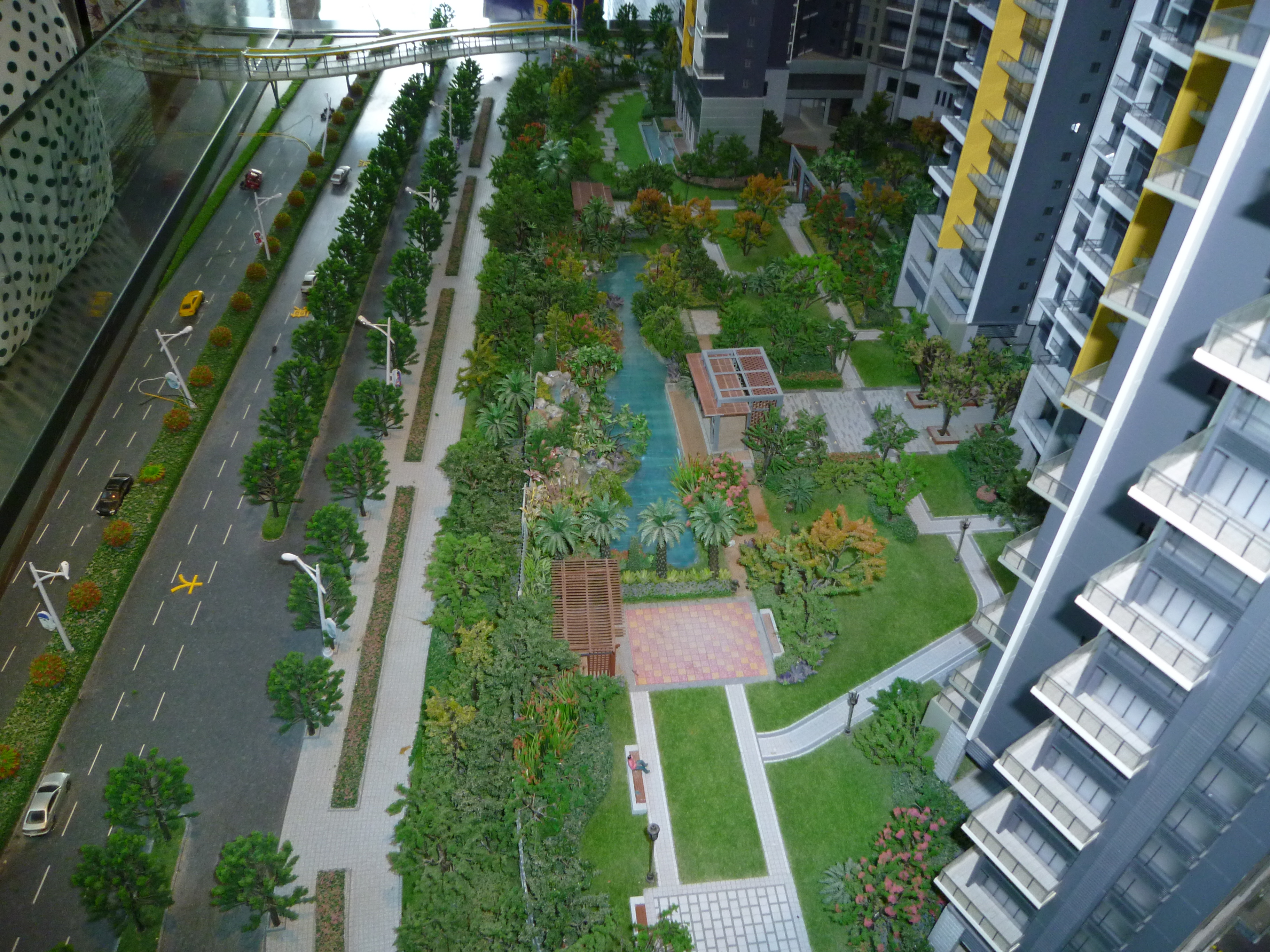 N456 深圳中信地产现代新中式住宅区CAD全套施工图+实景