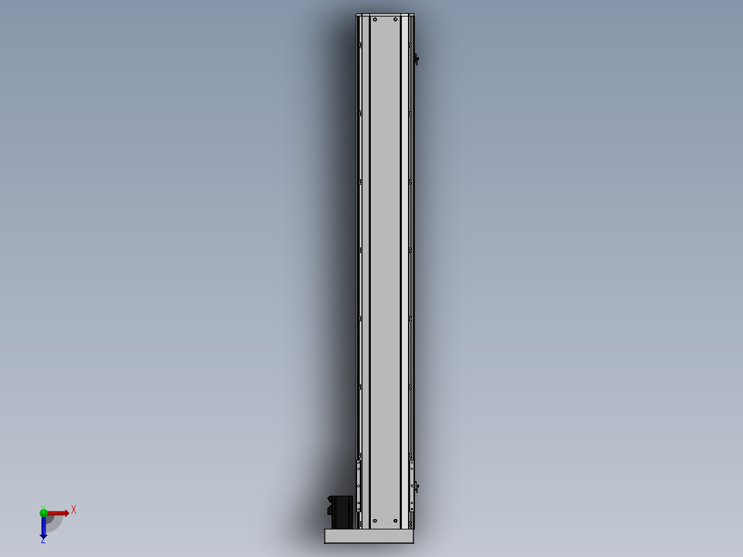 精密模组MY170-T10-1250L-BR-P40B-C4-C俯视图