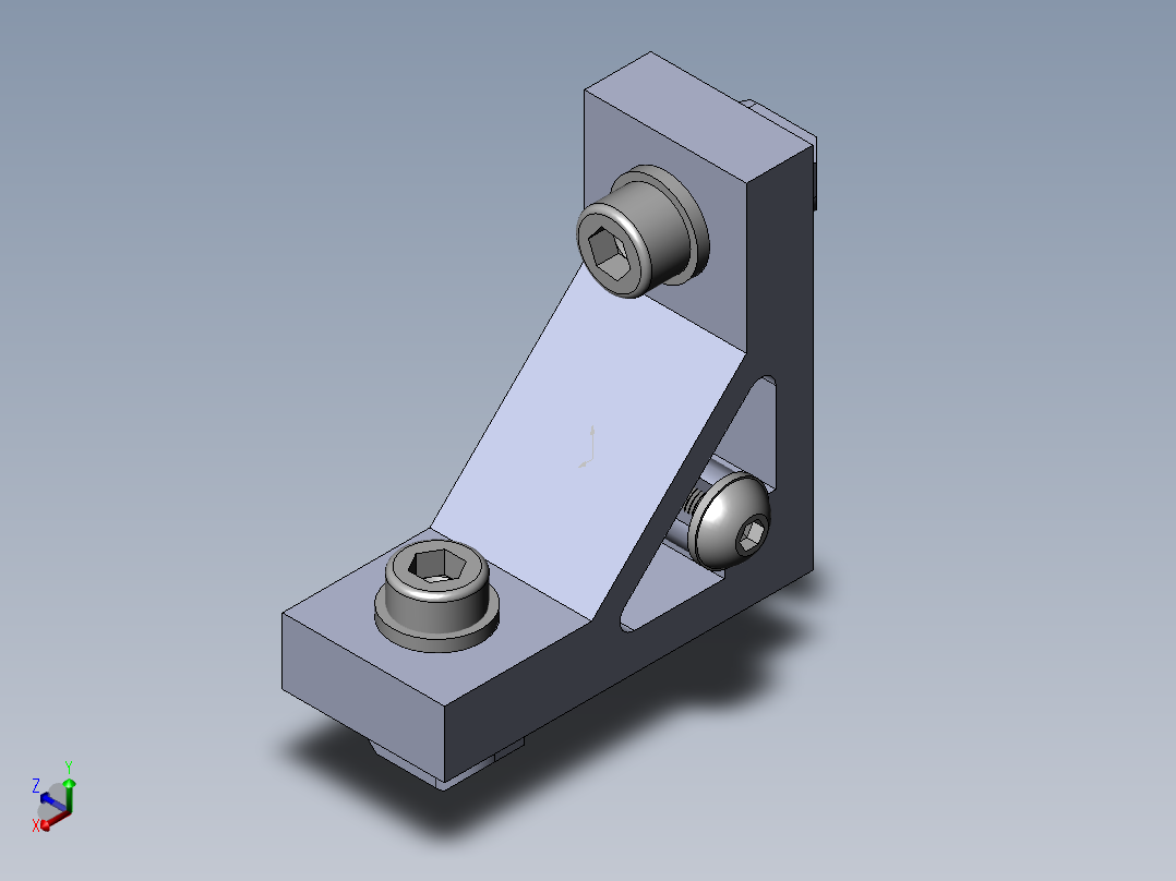 铝型材及其附件3.31.50.30.30.M5.ST正等轴测图