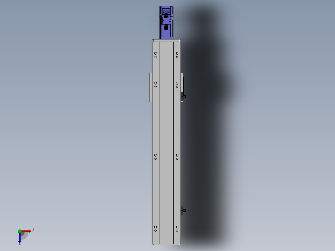 精密模组MY80S-T10-350L-P10B-BC-C4俯视图