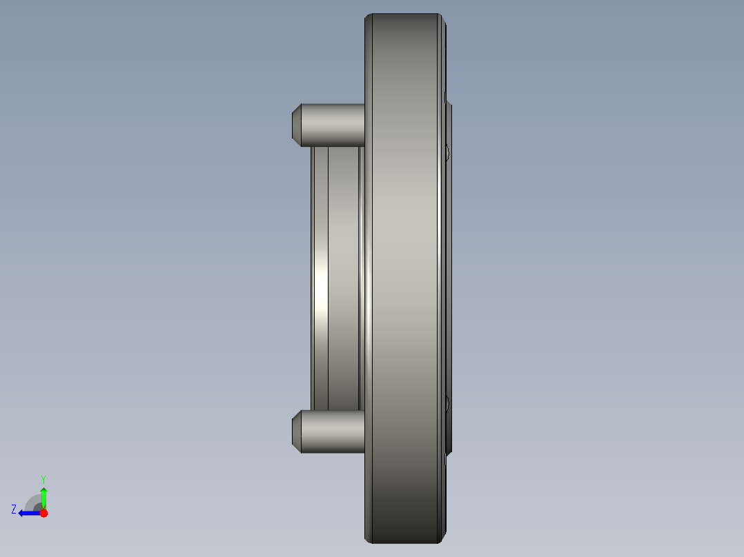KOSMEKVSJ020-G多系列多零件图纸模型多系列多零件图纸模型右视图