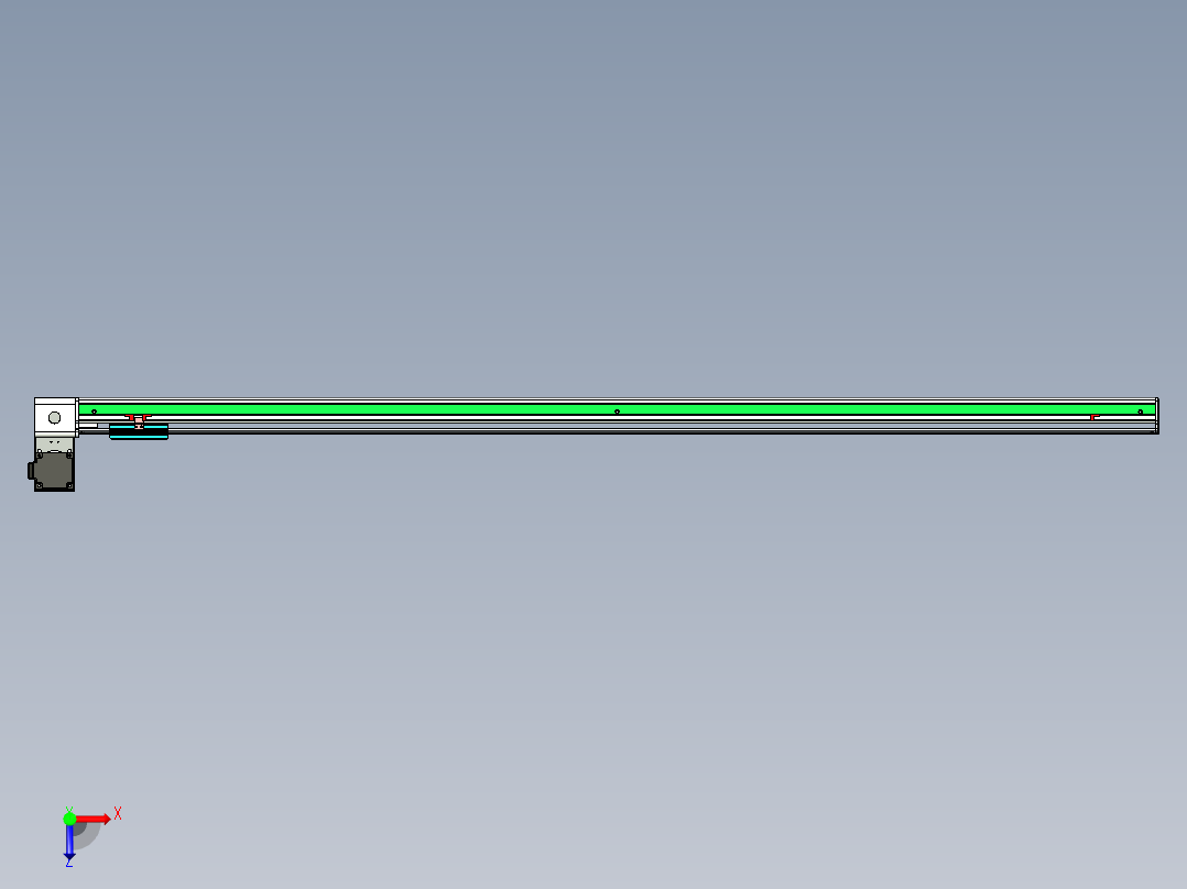 威洛博VBF10-L45-S1550-BLU-P40-C4俯视图