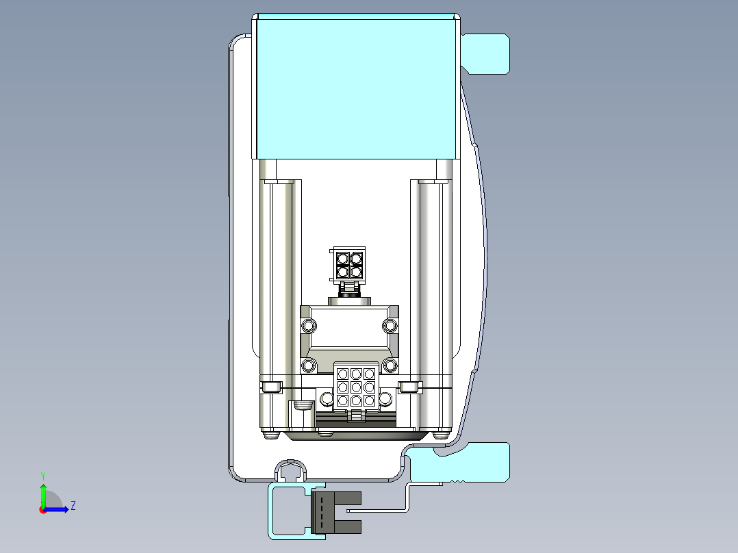 威洛博VBF同步带传动一般环境VBF14-L45-S1600-BR-ZP40-C3左视图