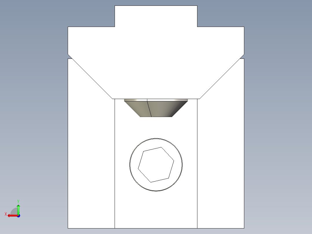 型材-BR 8-8 INNER BRACKET KJN535578后视图