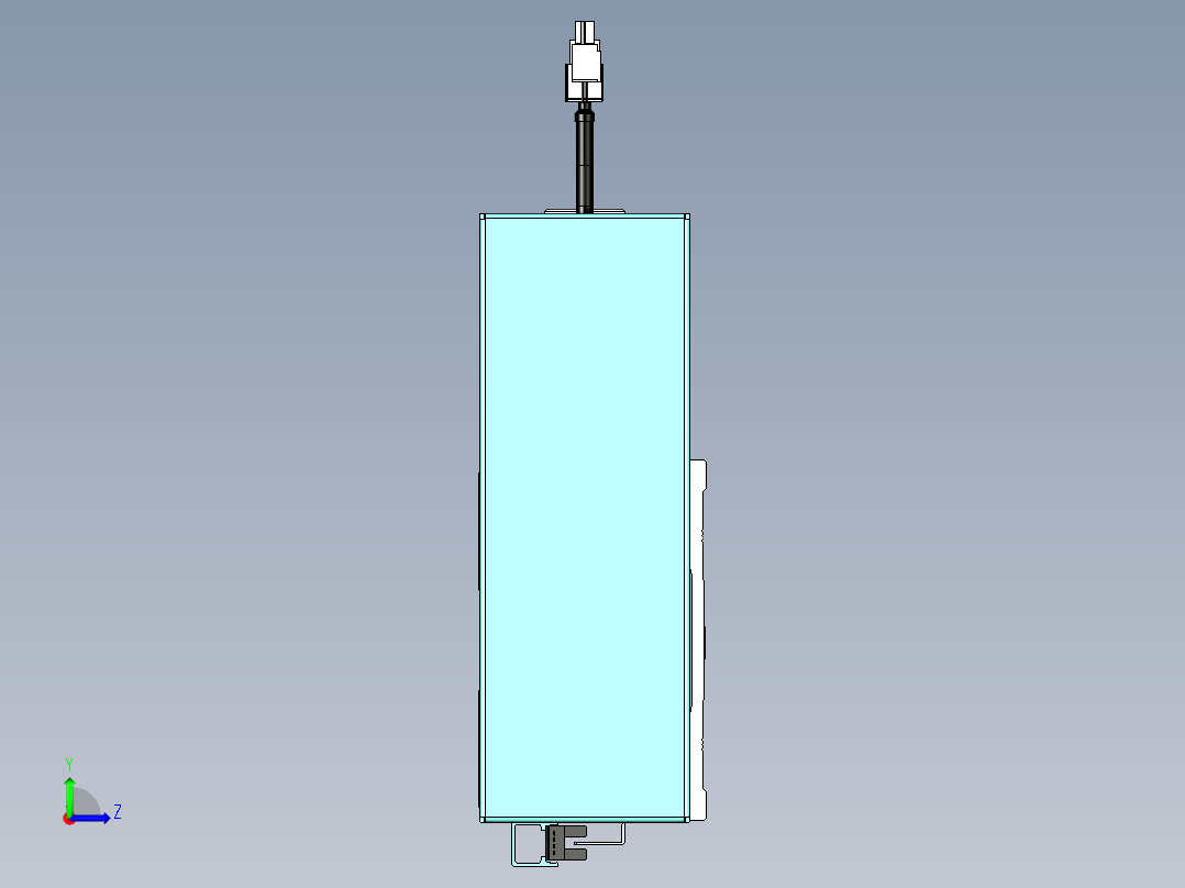 VF丝杆传动-一般环境VF14-Lxx-C-S1050-BR-ZP40-C3左视图