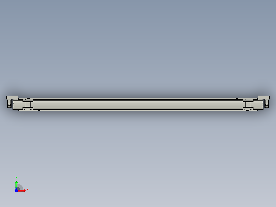 威洛博双电机滑台-VBF14S2-L50-S2800-BLR-P40-C6前视图