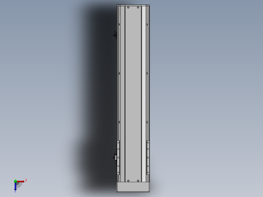 精密模组MY140-T10-500L-BM-P40B-C4-C俯视图
