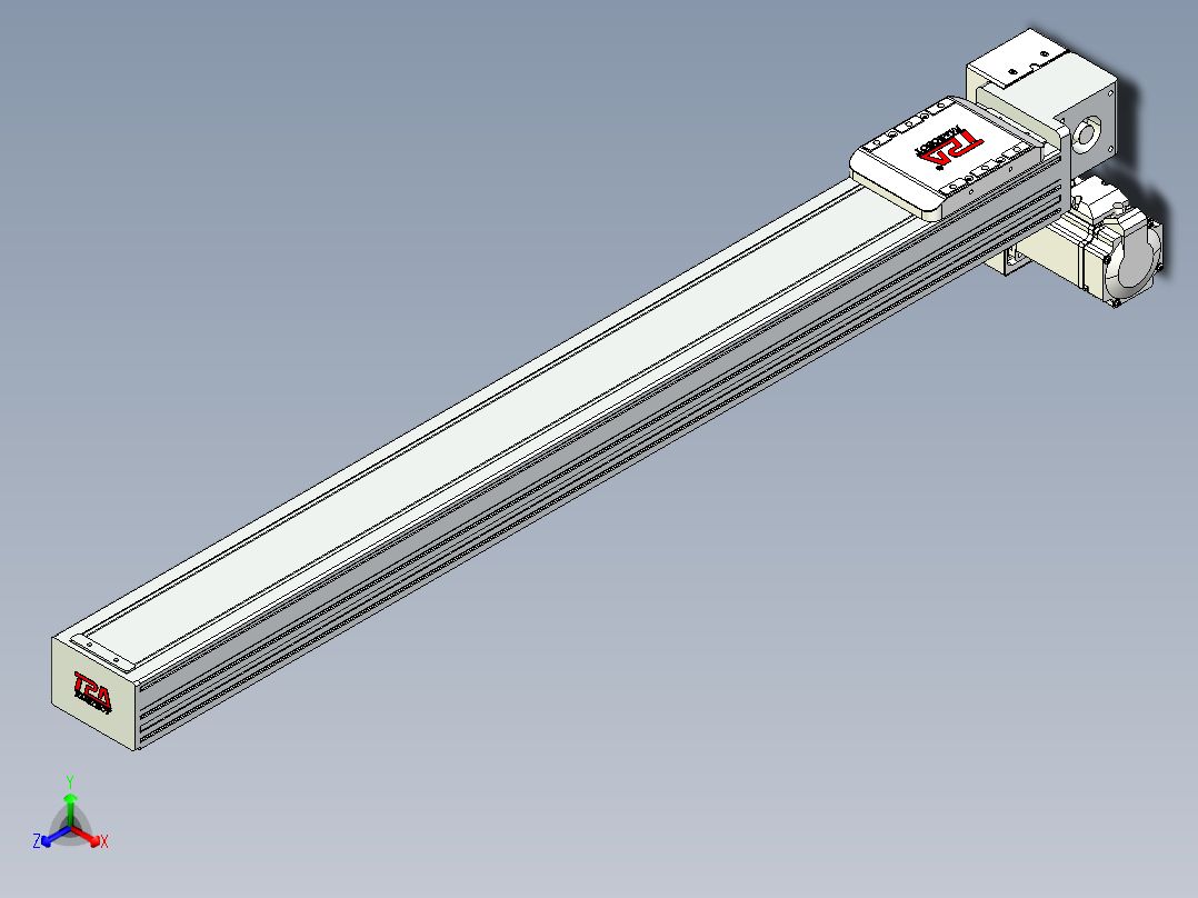 同步带全封闭直线模组TPA-HCB-85D-90-L750-RP-Y-P20-N3