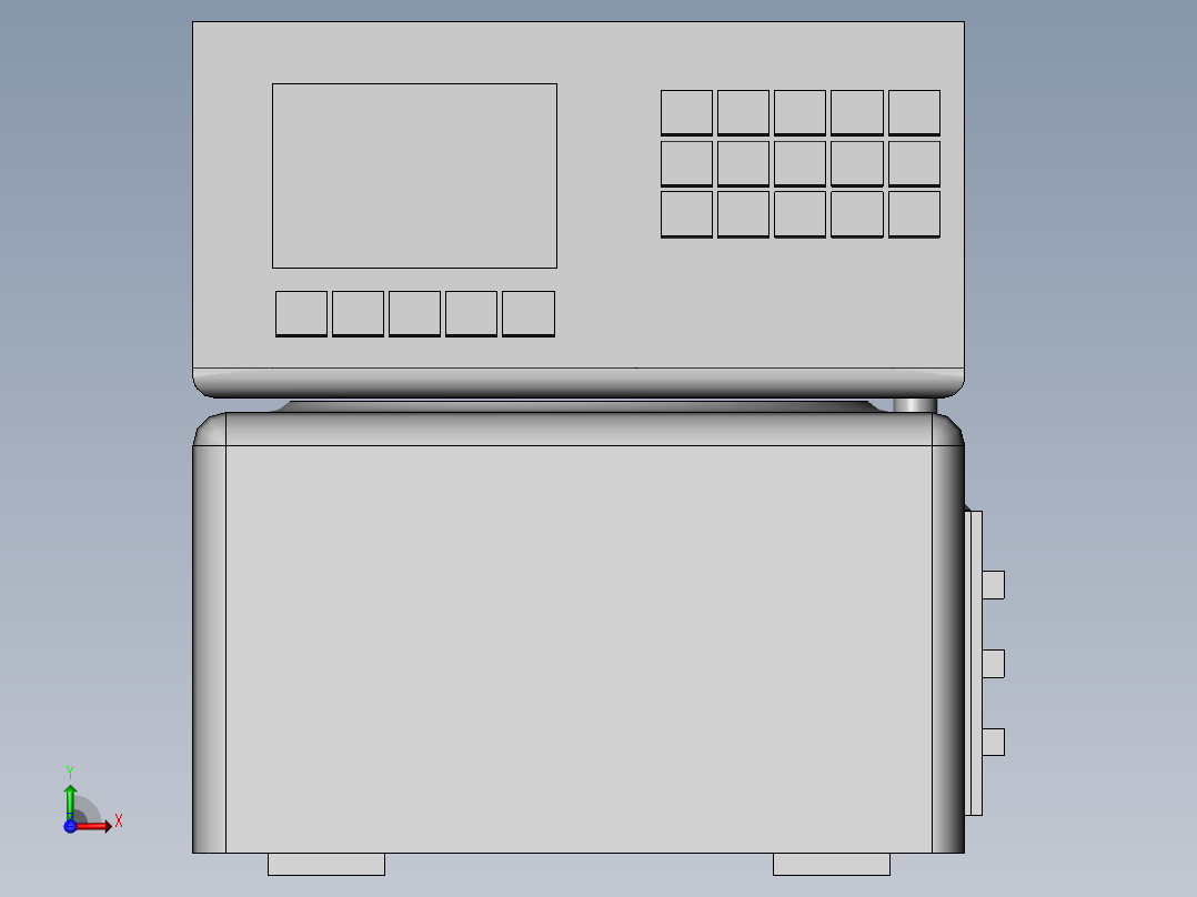 高效液相色谱仪前视图