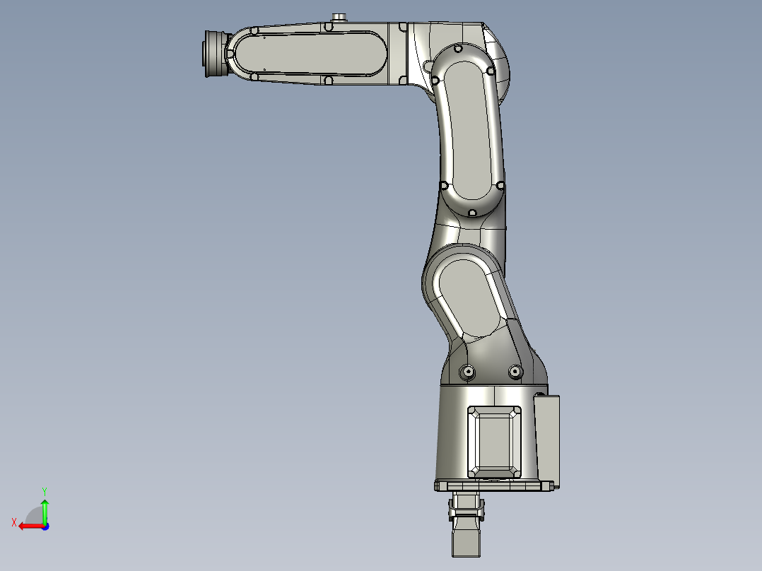 发那科Fanuc LR-Mate 200iD SW STP后视图