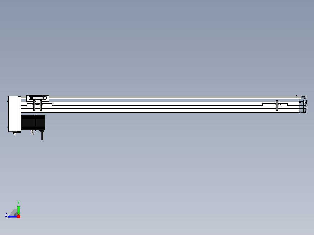 Toyo东佑达直线模组-ETH12-950-BM-200W右视图