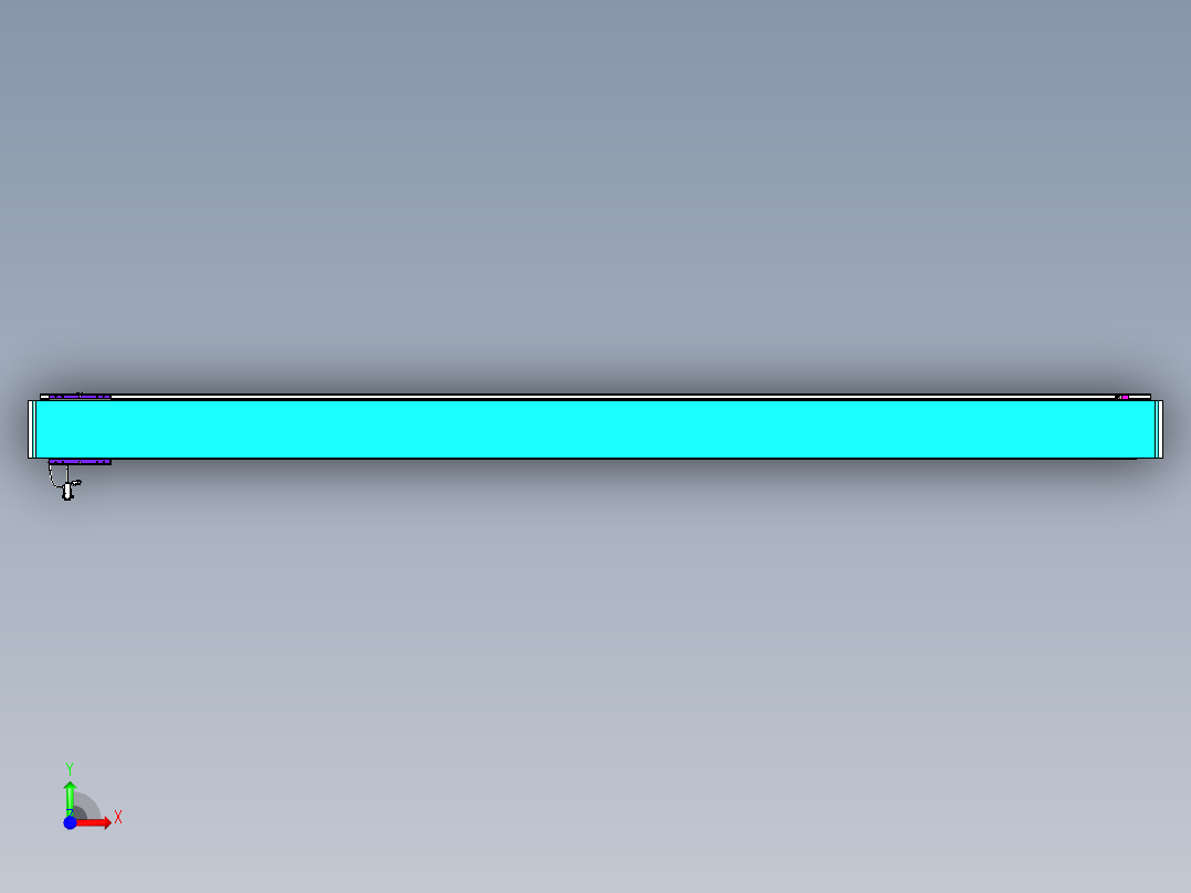 威洛博VL系列3d模型模组VL17E2Y-S3000前视图