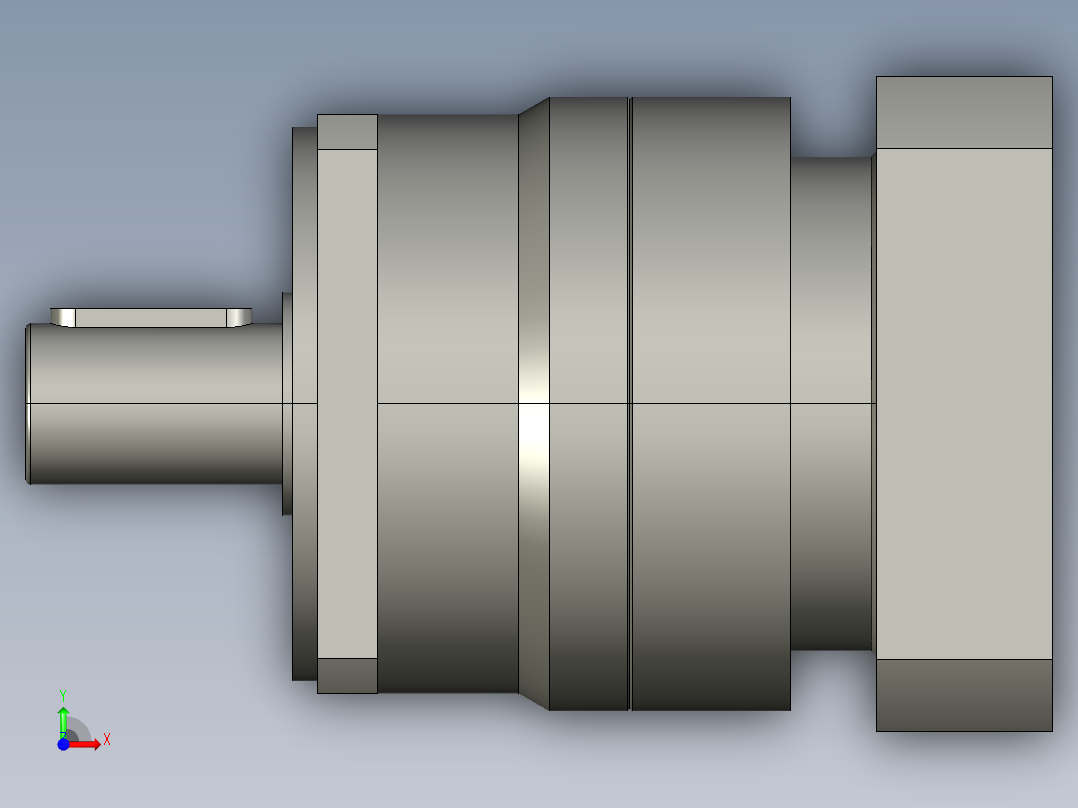 斜齿PHL115-L1 22-110-145-M8 CZ32-8B.STEP前视图