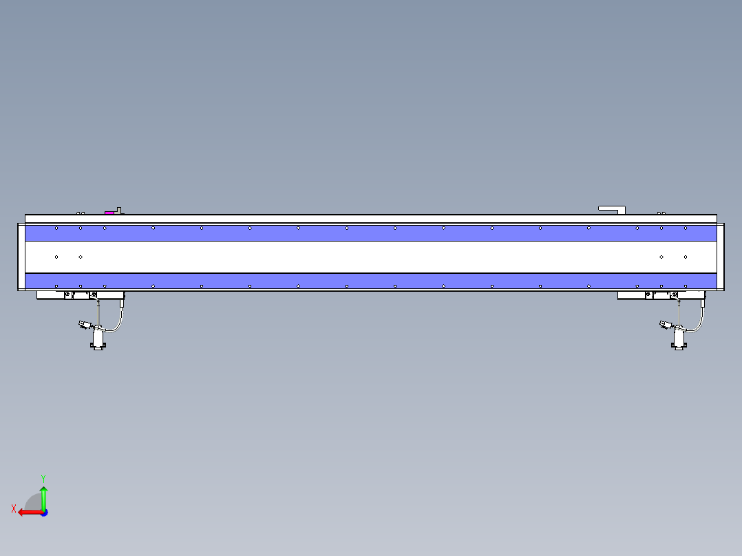 威洛博VL系列3d模型模组2VL14S2Y-S1000后视图