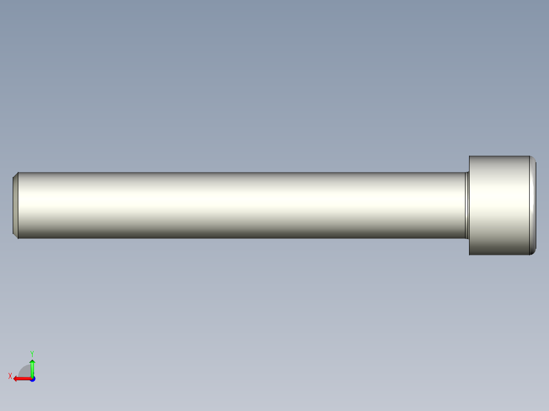 螺钉-DIN_912-M16x110.stp后视图