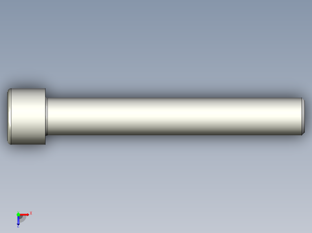 螺钉-DIN_912-M16x110.stp俯视图