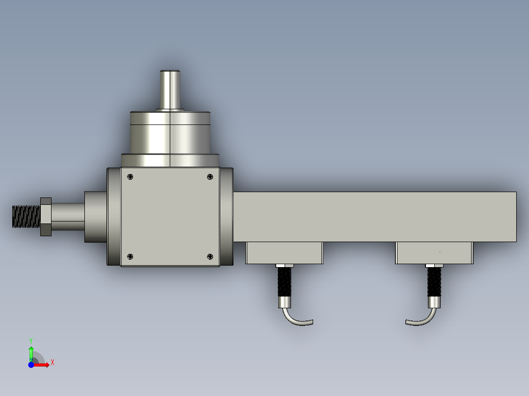 DHB090-S-5-G02-135-NF-RX-AR前视图