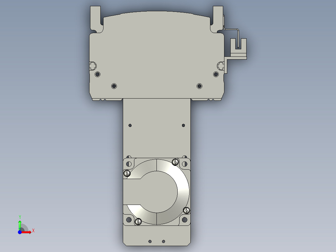 半封闭丝杆滑台MT120BS.L#.1150.BM.P40.C3前视图