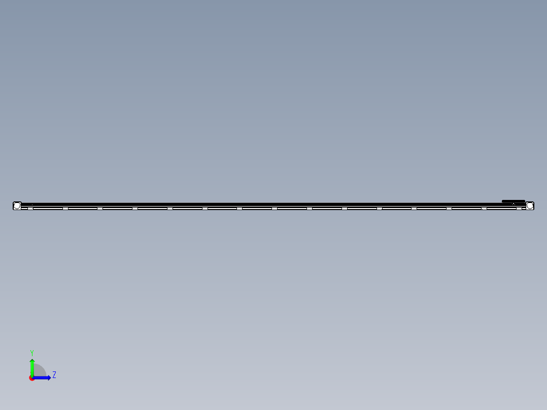 同步带滑台-欧规B8H-L176-S5500-L-ZP40-D3-N5左视图