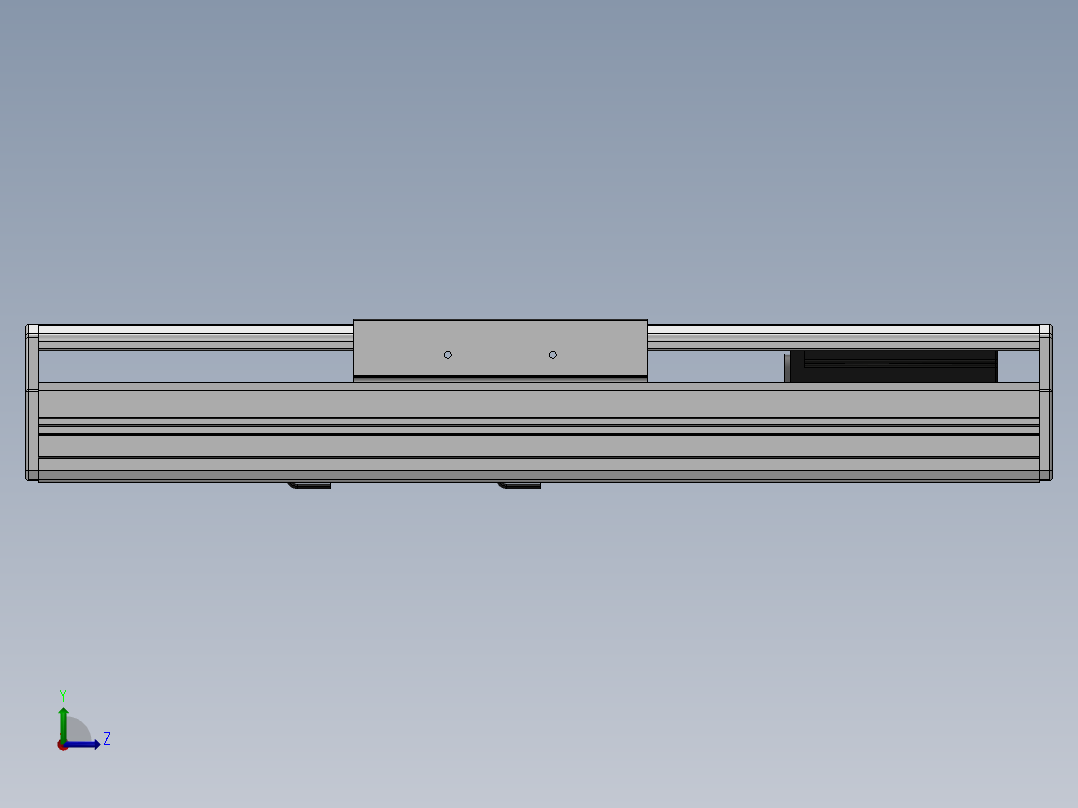 精密模组MY140-T10-100L-M-P40B-C4-C左视图