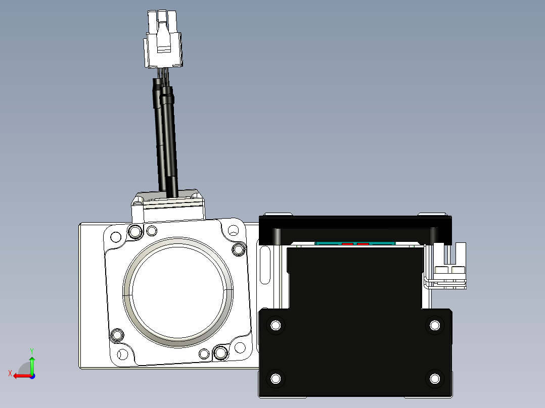 威洛博CH8-LXX-S450-BL-T20-C3后视图
