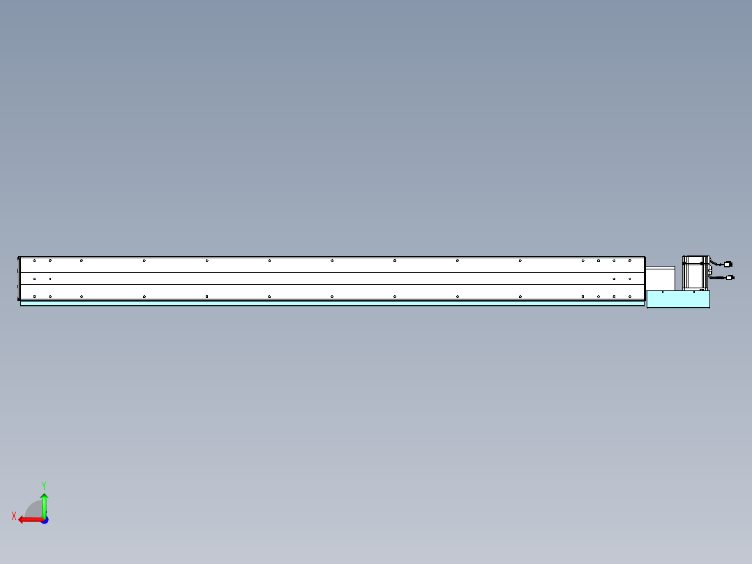 威洛博VBF同步带传动一般环境VBF14-L45-S1700-BL-ZP75-C3后视图