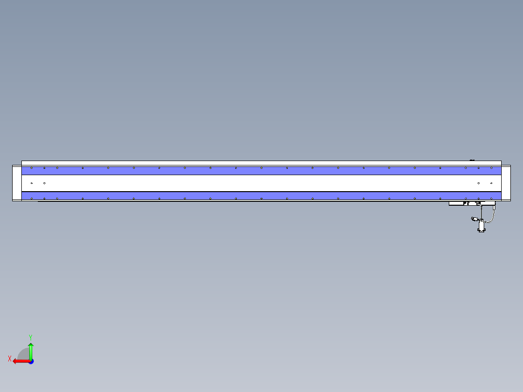 威洛博VL系列3d模型模组VL14S2Y-S1650后视图