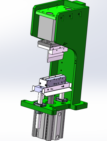 A35导槽定长裁断机（sw18可编辑+工程图+bom)
