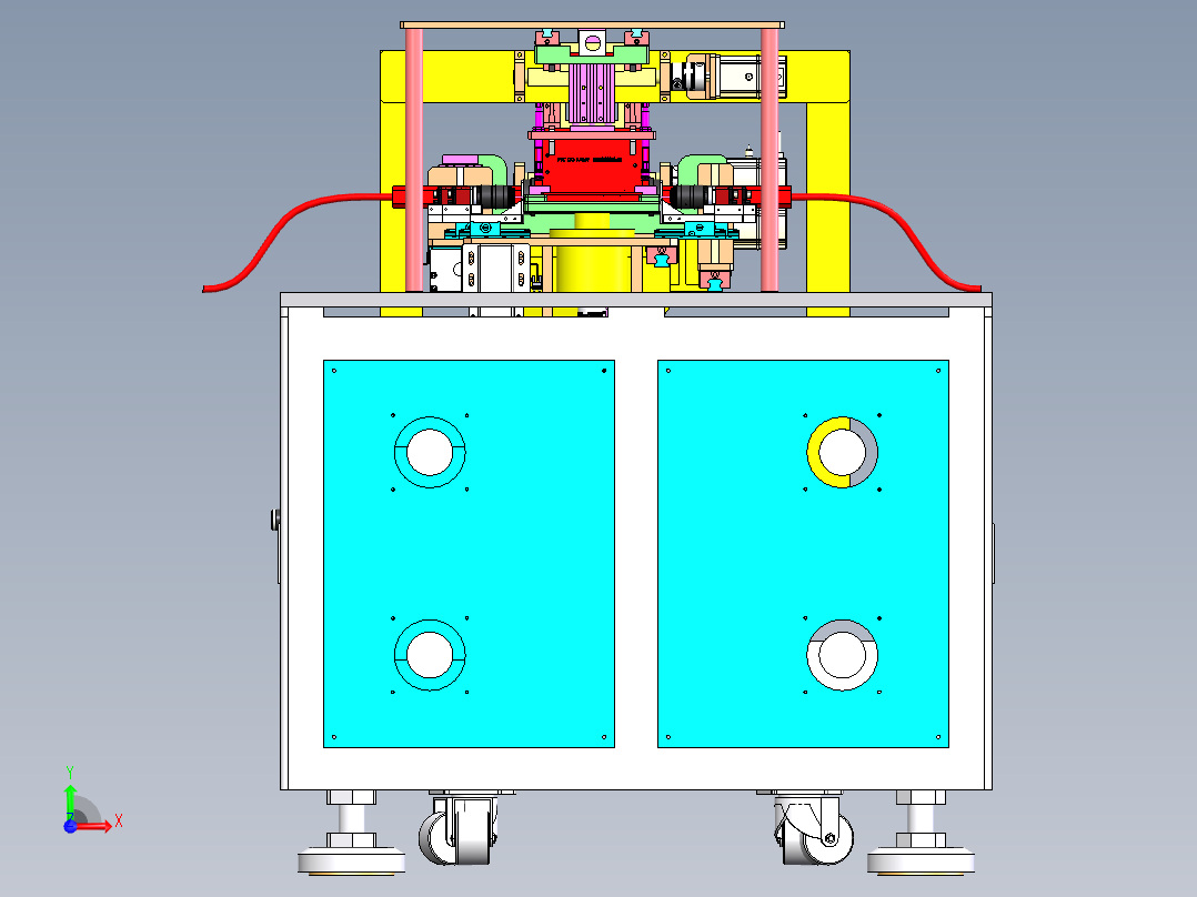AOI清洗检测设备sw24可编辑前视图