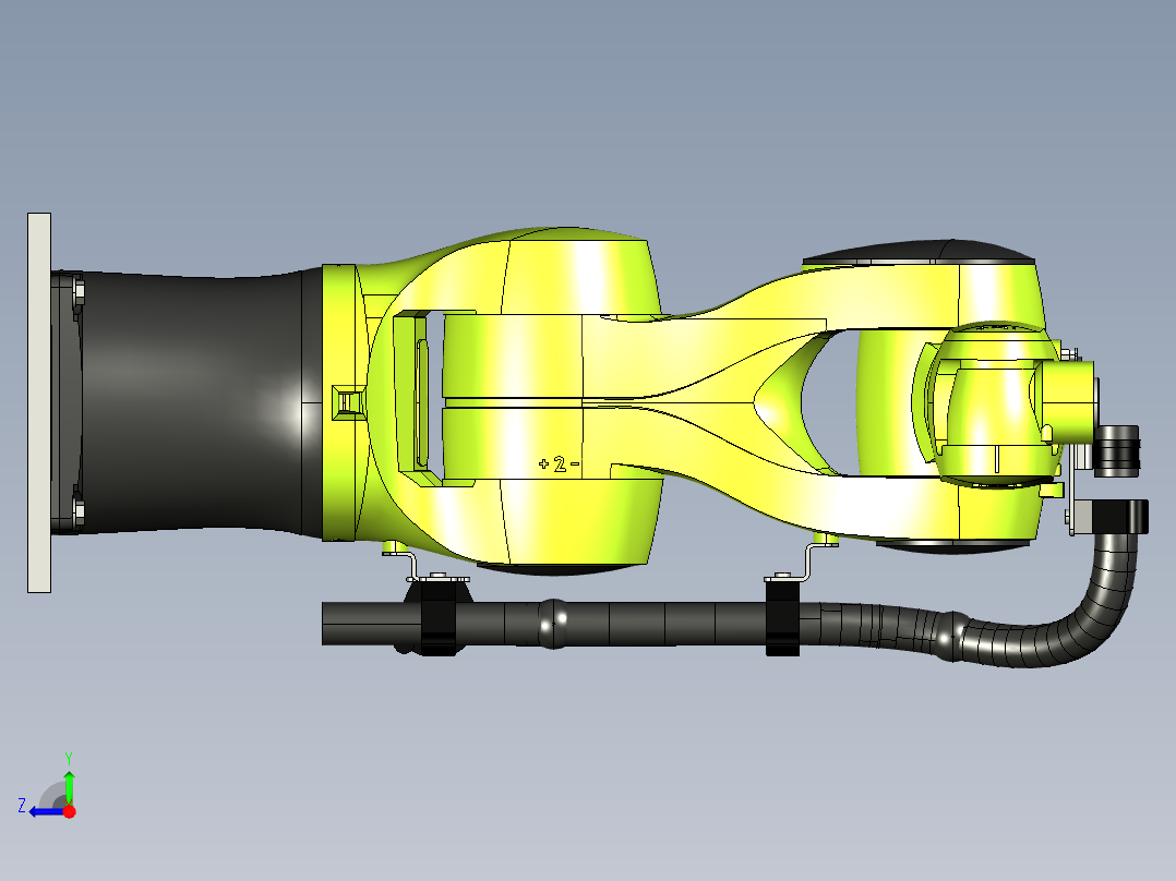 kuka kr6 r700右视图