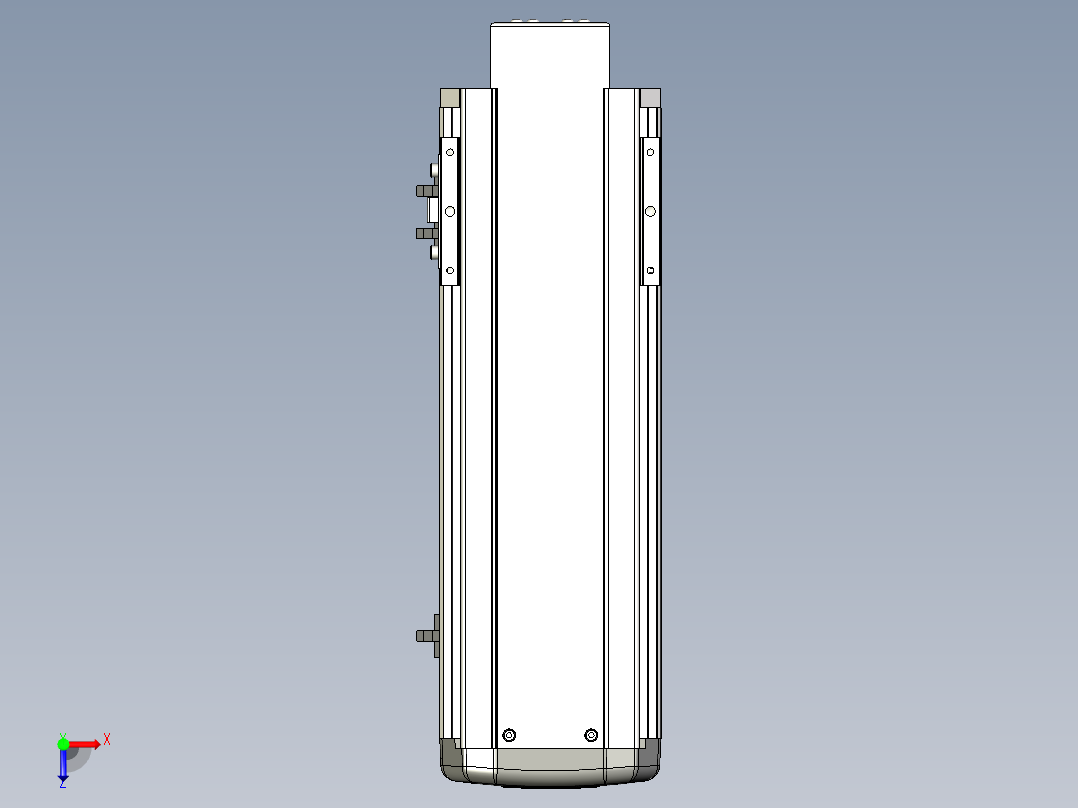 Toyo东佑达直线模组-ETH13-250-BM-400W+煞車俯视图