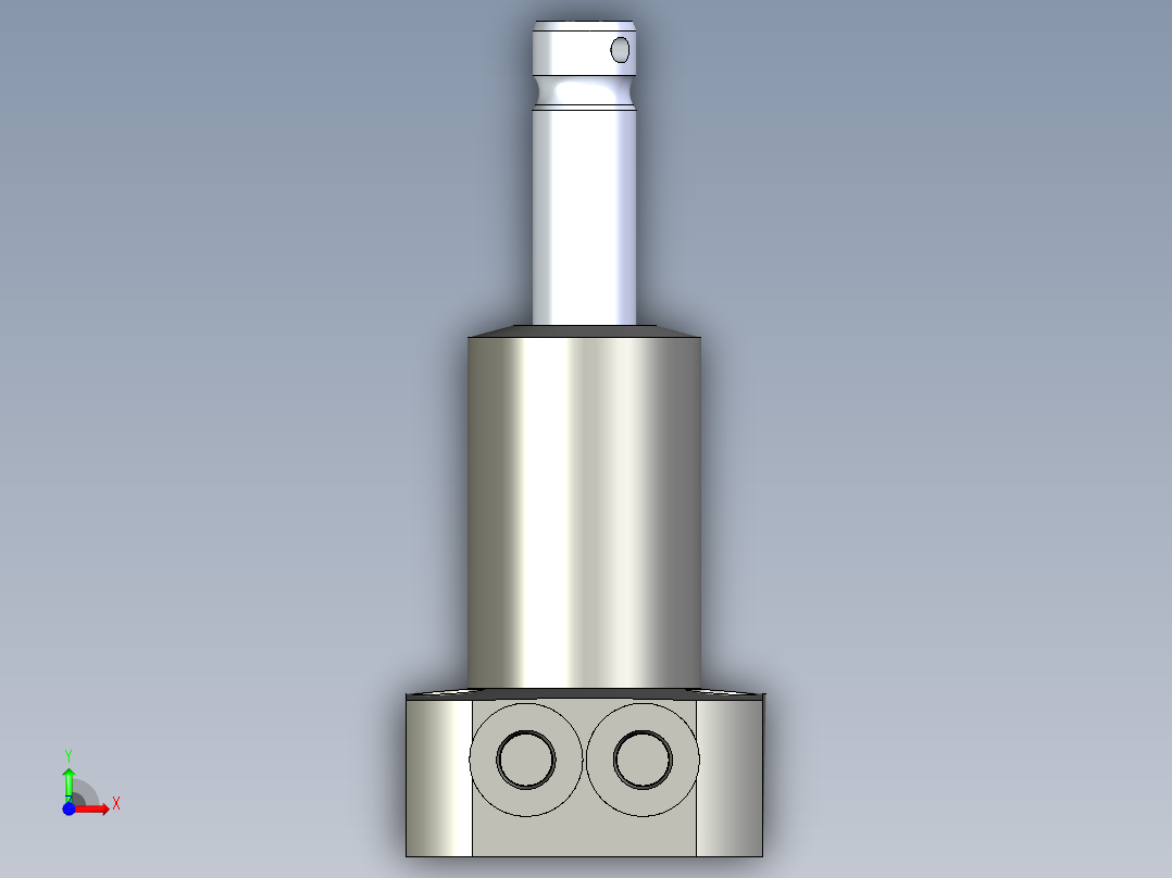 KOSMEKTLB0601-2JL-Q多系列多零件图纸模型前视图