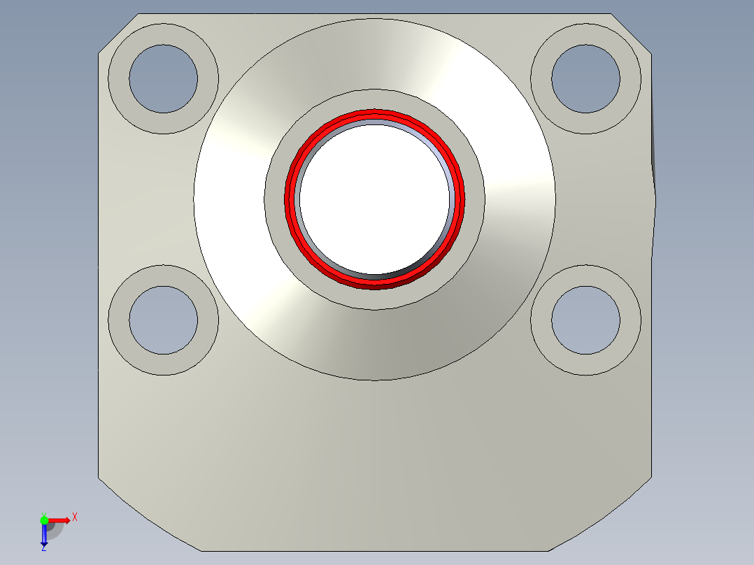 KOSMEKTLB0601-2JL-Q多系列多零件图纸模型俯视图