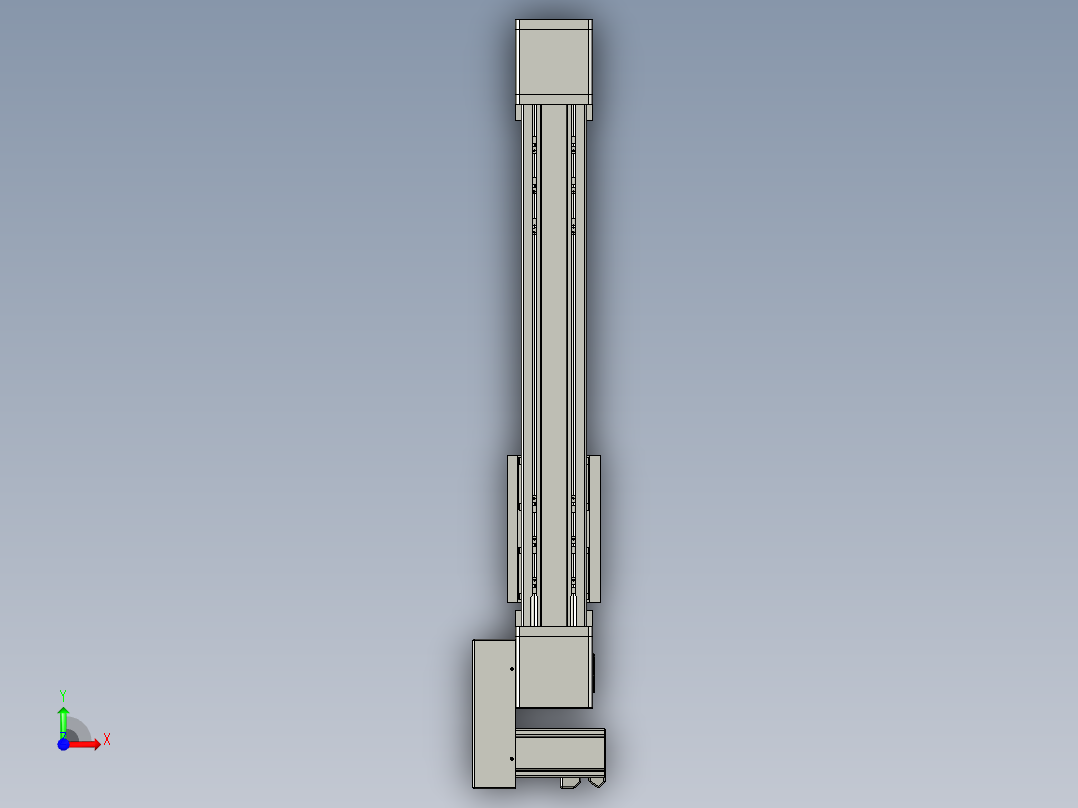 欧规系列-GB8-L96-S400-BL-P40-MS3前视图