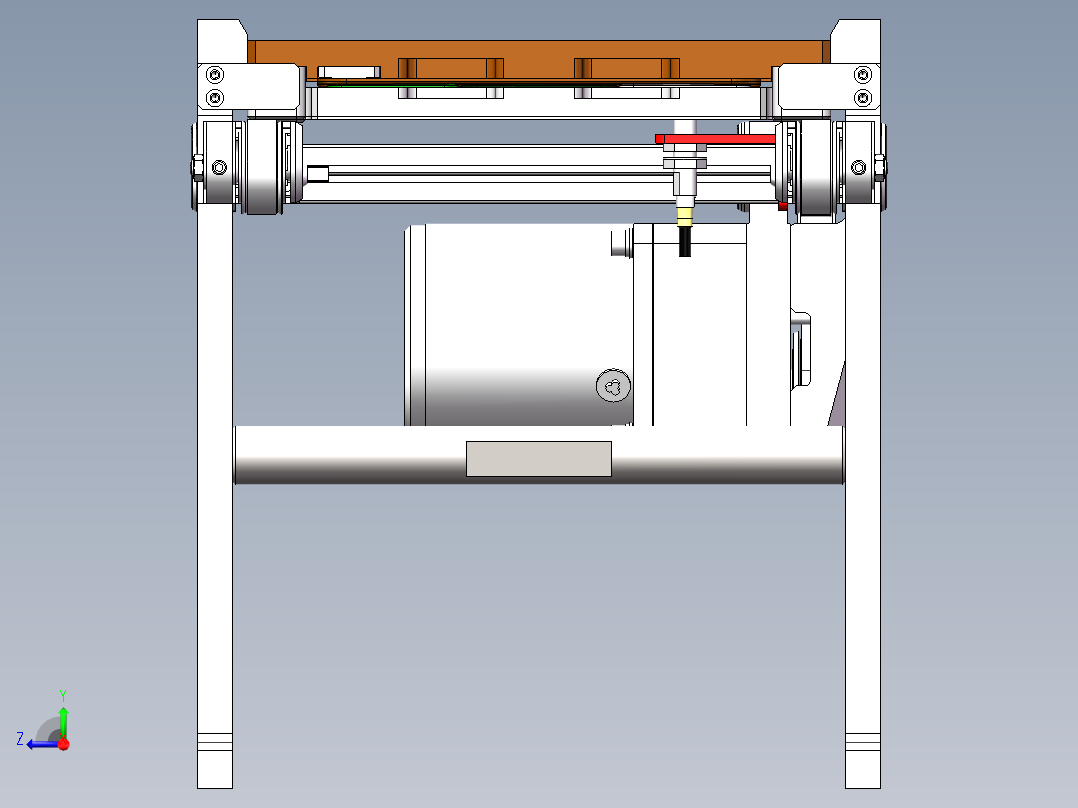 治具输送机构右视图