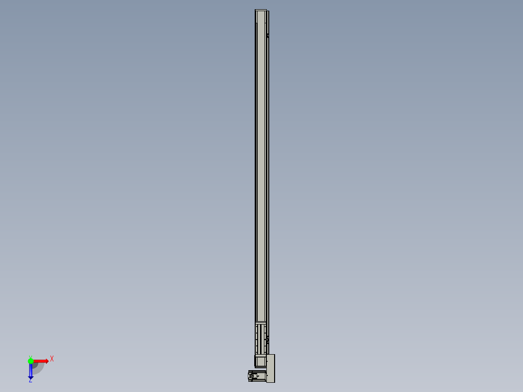 欧规系列-LB8-L75-S2100-BL-ZP75-C3俯视图