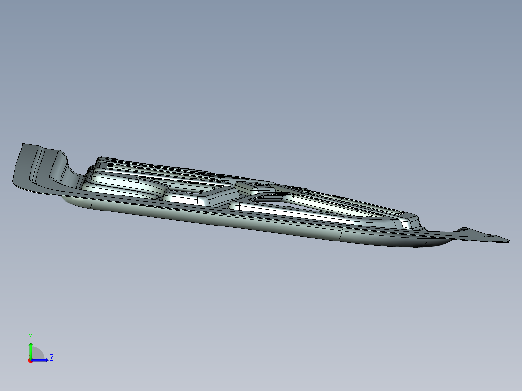 前罩内面板--creo左视图