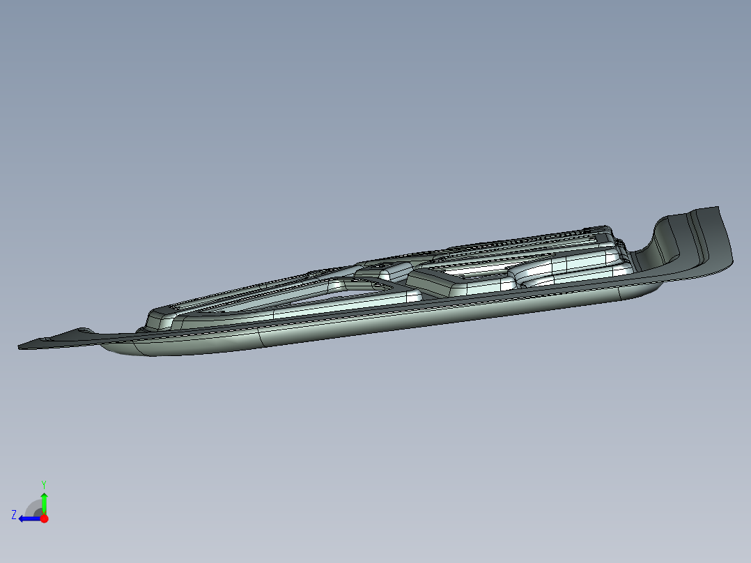 前罩内面板--creo右视图